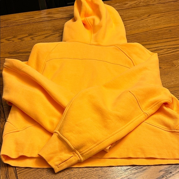 Lululemon Athletica Bold Orange Hoodie Scuba - Picture 3 of 3